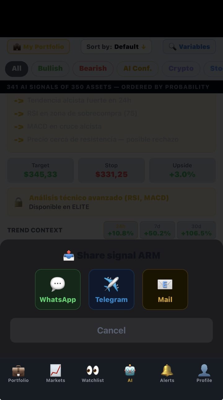 Compartir señal